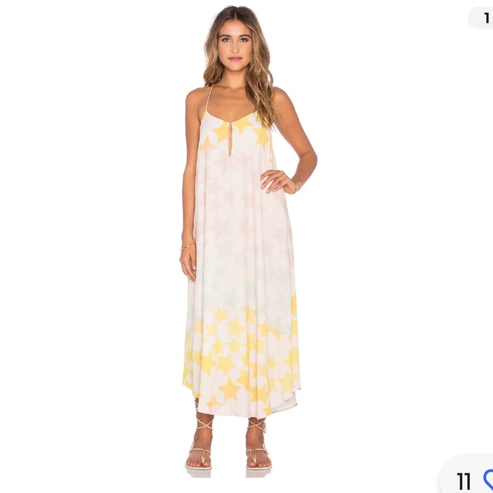 Mara Hoffman Star Blast Keyhole Dress